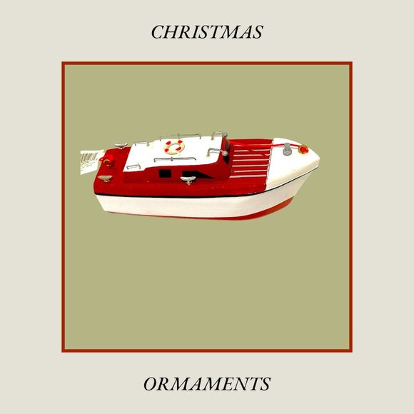 Kurt S. Adler Other - Kurt S. Adler Fishing Boat Christmas Tree Ornament Vintaged Collectable Detailed